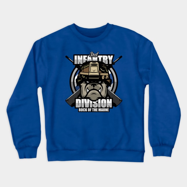 3rd Infantry Division Crewneck Sweatshirt by TCP